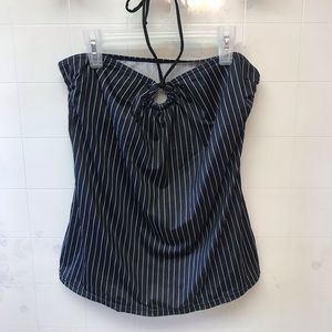 Strapless tankini bathing suit top